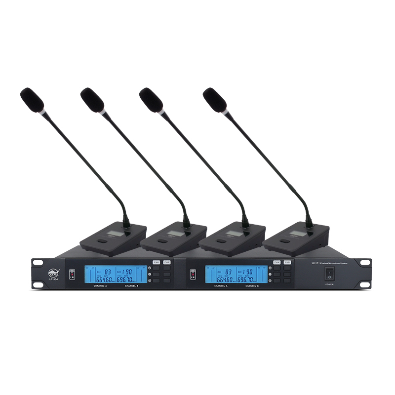 无线一拖四会议麦克风LT-304